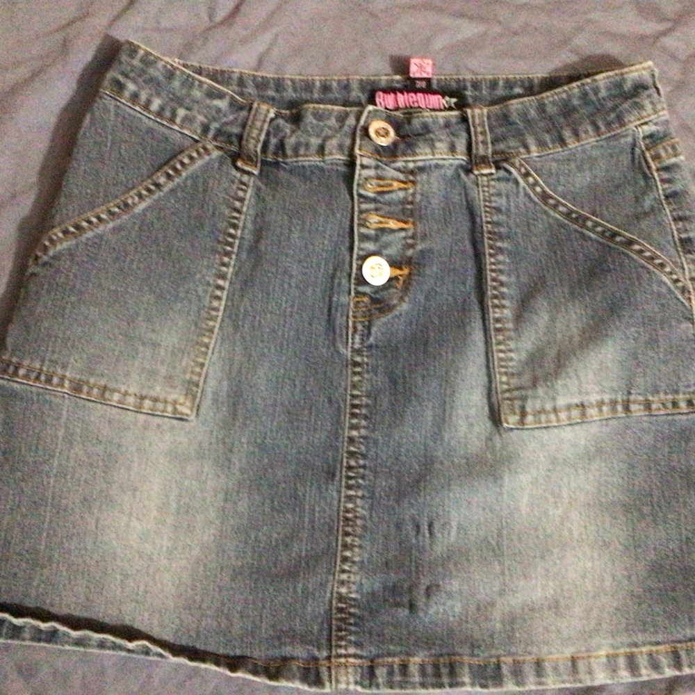 Denim skirt